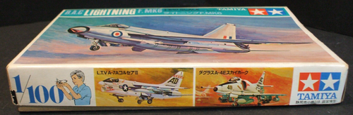 Tamiya 1/100 BAC Lightning f.MK6 Plastic KIT OPENED MRC PA1004 - Picture 2 of 13
