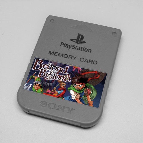 Custom PlayStation 1 (PS1) Memory Card Stickers - Catalog #2 - You Pick! - Picture 66 of 234