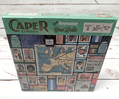 Caper Europe Board Game Keymaster Games English Standard Edition 2 players NIS