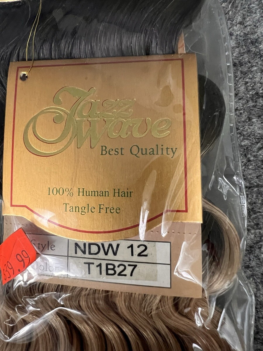 Jazz Wave 100% Human Hair Premium New Deep Wave NDW 12