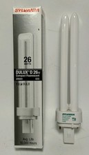 14 CF26DD / 835 20680 Sylvania Dulux D, 26 Watt Fluorescent Bulbs, 2 Pin