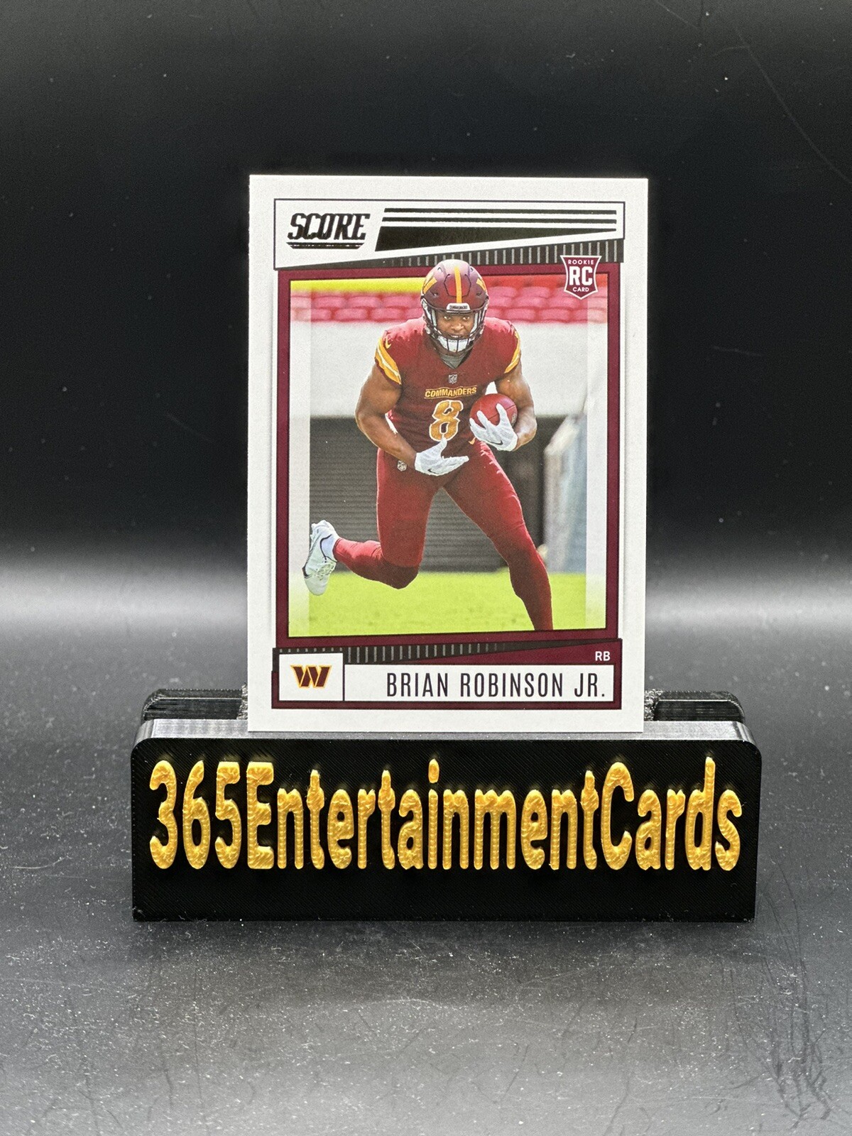 Brian Robinson Jr. 2022 Panini Score Rookie Card #338 Washington Commanders RC