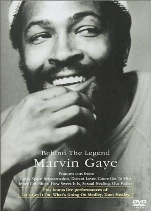 Music Dvd Marvin Gaye - Behind The Legend