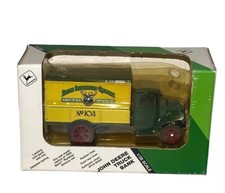 Ertl John Deere No. 103 Die Cast Metal Truck Coin Bank Replica 1926 Mack Van