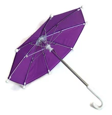 Purple Umbrella for 18 inch Doll Clothes Girl Accessories