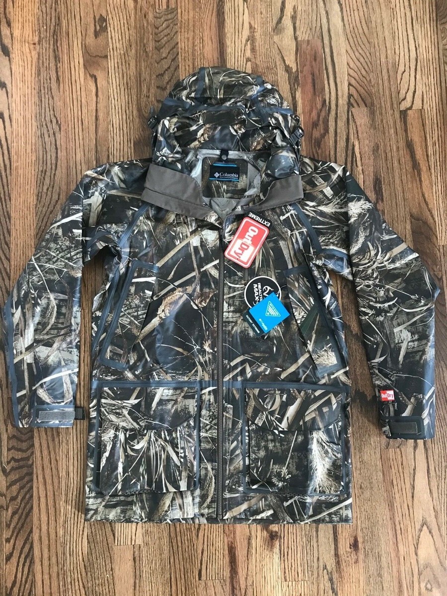 Columbia Widgeon ODX Quad Parka Hunting Camo PHG Jacket Men's Sz