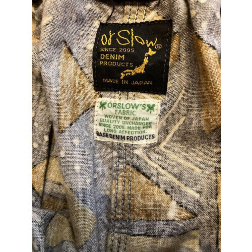 orSlow Shorts African Batik US Size M Used Excellent! limited From JAPAN◎ - Picture 12 of 12