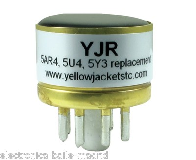 YELLOW JACKETS YJR SOLID STATE REPLACEMENT FOR 5Y3 5U4 5AR4 GZ34 TUBE  RECTIFIER