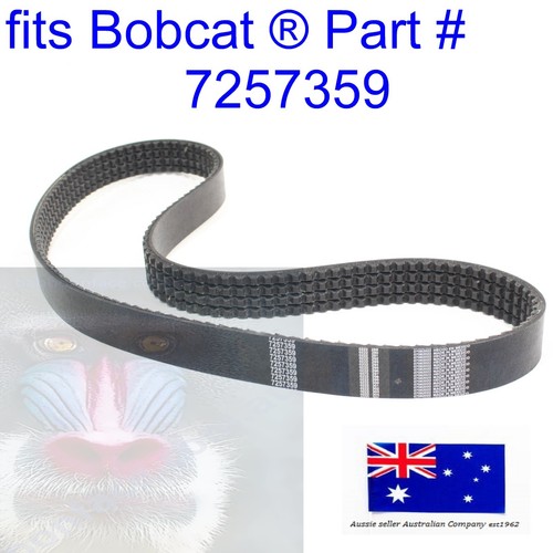 Bobcat Main Hydraulic Pump Drive Belt 7257359 OEM S595 T550 T590 T595