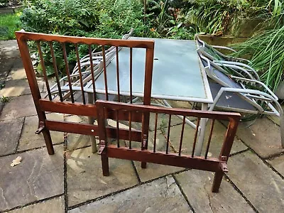Buy Heals Of London Vintage Single Bed Parts - Headboard, Footboard And Sprung Base