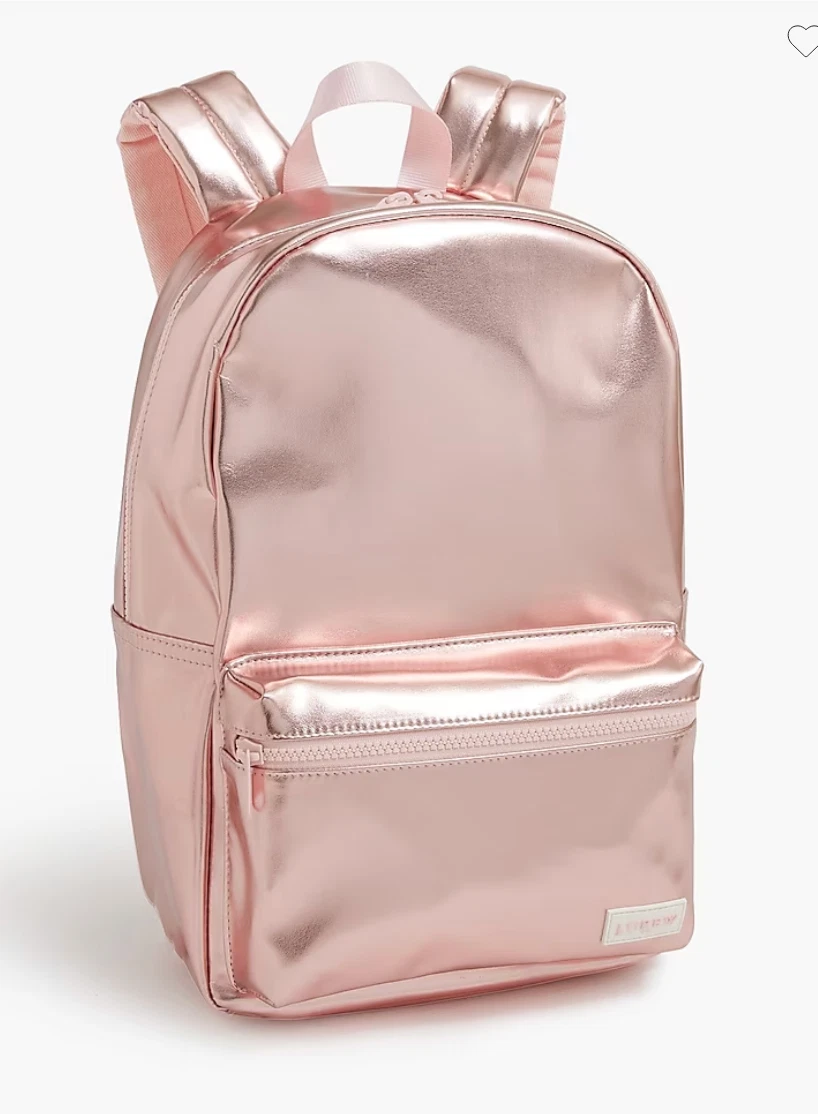 Backpack purse shop rose gold