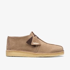 Clarks Originals Men's Desert Trek Wolf Suede 26180650