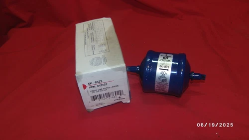 NEW Emerson EK-052S PCN-047602 Liquid Line Filter-Drier 1/4" ODF Solder