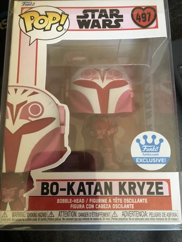 Funko Pop Star Wars - BO-KATAN KRYZE #497 - VALENTINES DAY Funko Shop Exclusive