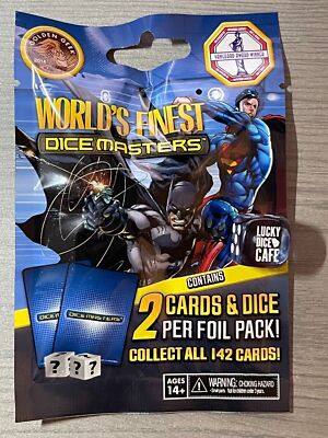 DC Dice Masters: World's Finest Gravity Feed Pack New Sealed *