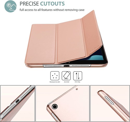 For Apple iPad 10.2 10th 8th 7 Pro Air 13 11 4 5 Mini 6 Folio Smart Leather Case - Picture 29 of 40