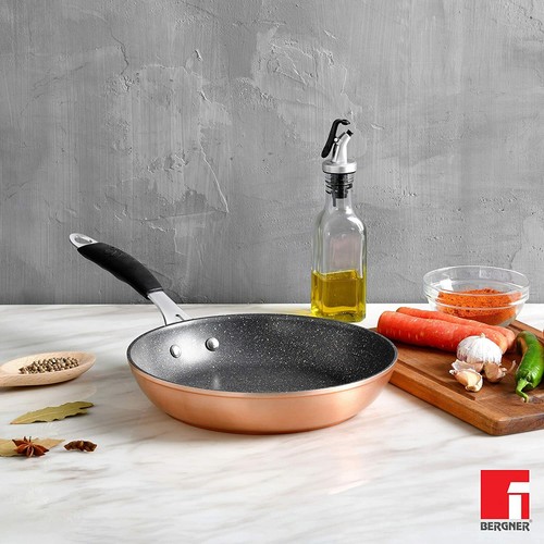 Bergner Infinity Chefs Padella antiaderente alluminio forgiato per cucina (24 cm) - Foto 2 di 7