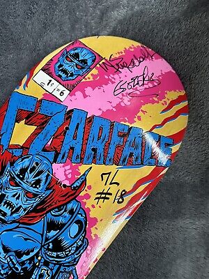 CZARFACE SKATEBOARD PLANET OF TERROR X RARE SIGNED 7L CZARFACE SKATEBOARD PLANET OF TERROR X RARE SIGNED 7L