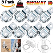 8Stück Zurrbügel Anhänger Zurrösen 800kg Zurrmulde Zurrhaken Ladungssicherung DE