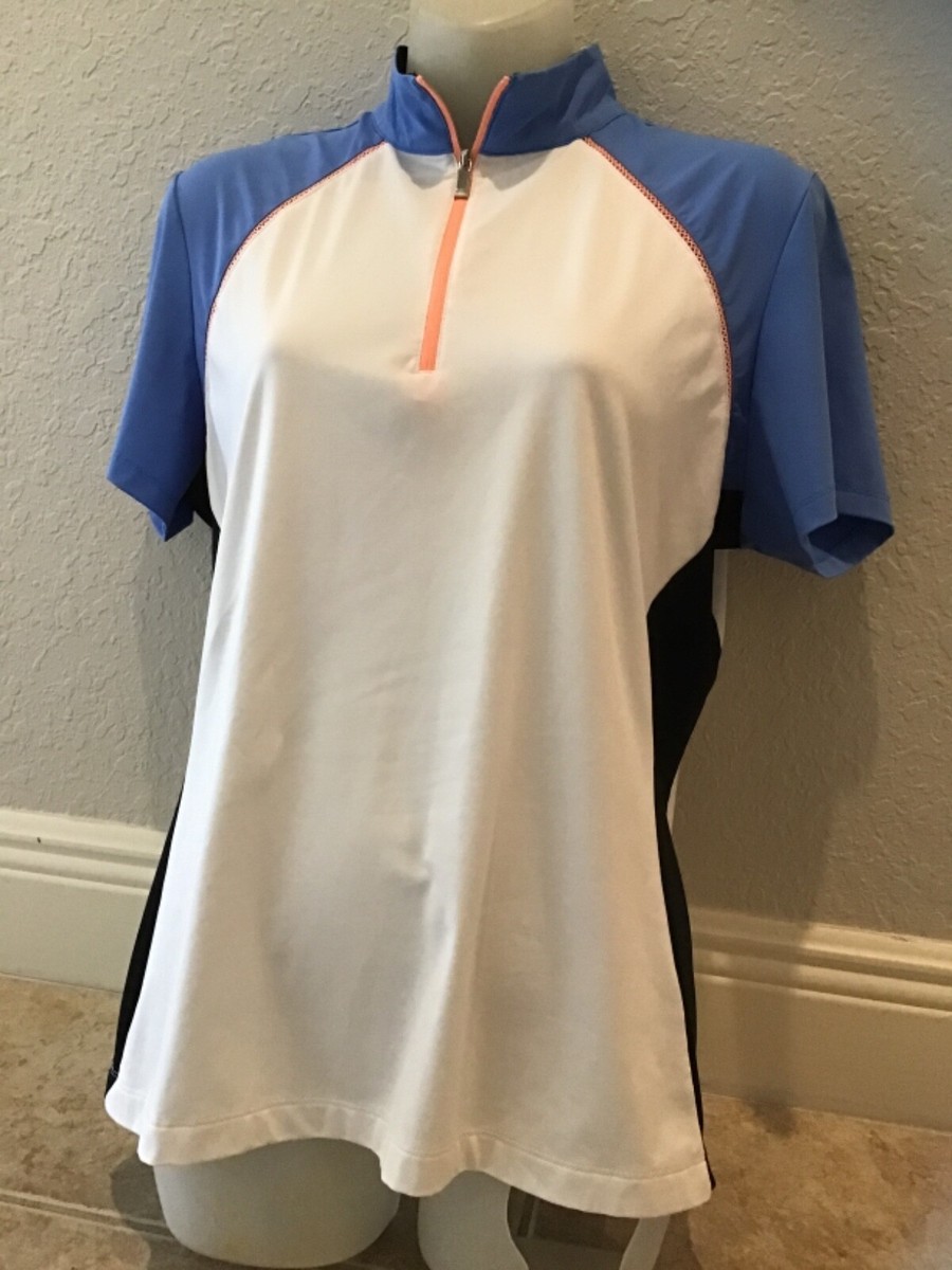 Tail Golf Polo Shirt Size S Short Sleeve Sweat Wick Navy Blue 1/4 - Main Image