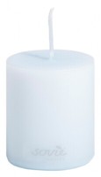 Stumpenkerze Hellblau, Ø50X60 Mm - Brenndauer Ca. 16 Std.