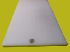 HDPE (Polyethylene) Sheet White, .500 (1/2) Thick x 12" Wide x 24" Length