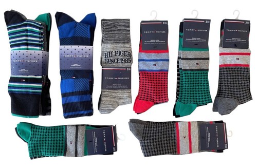 20 New Pairs of Tommy Hilfiger Men's Dress Socks Assorted Colors Lot - MSRP $156