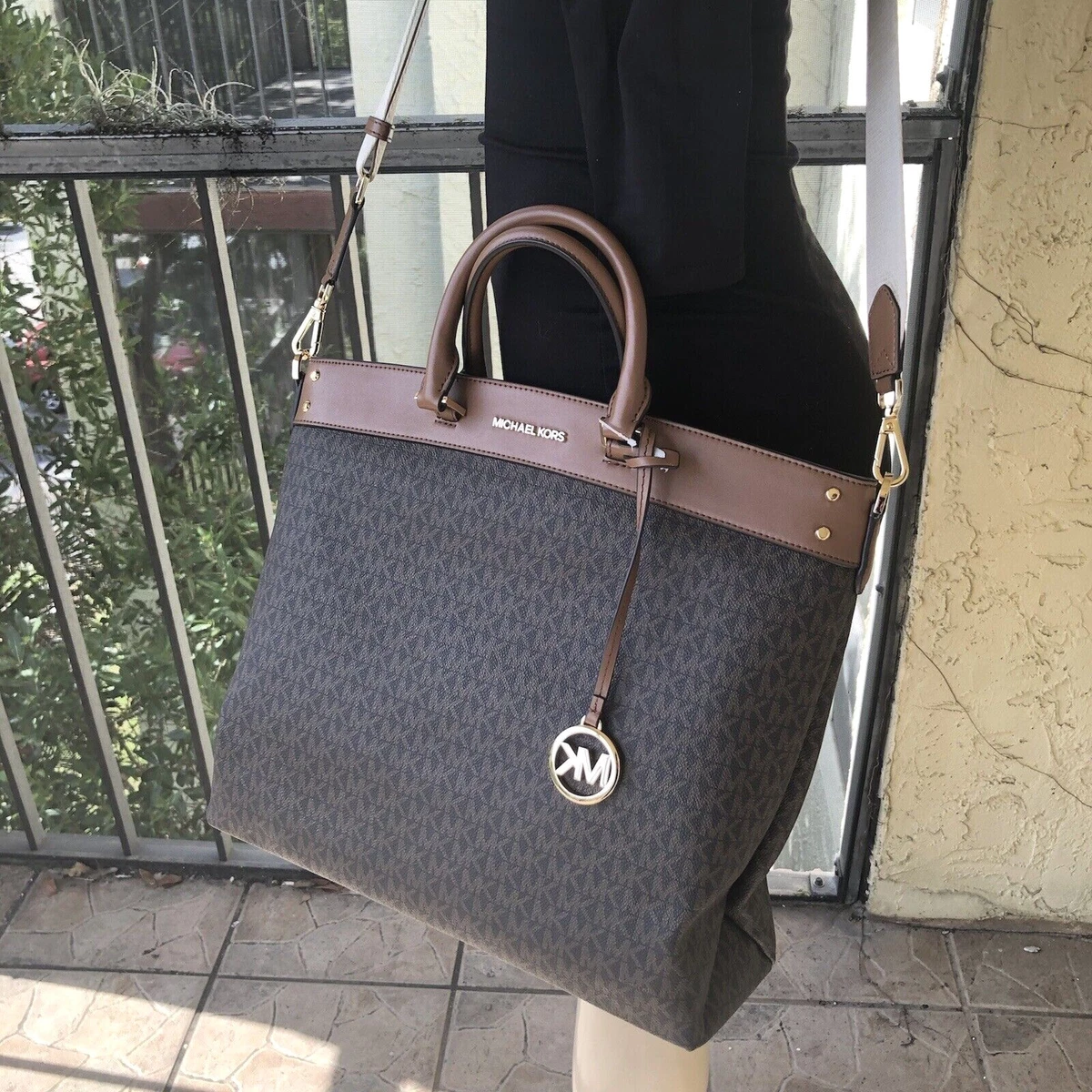 mk large tote bag