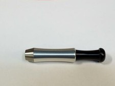 LARGE METAL TOBACCO SMOKING PIPE MADE IN USA !! BLACK/SILVER RAIDERS COLORS