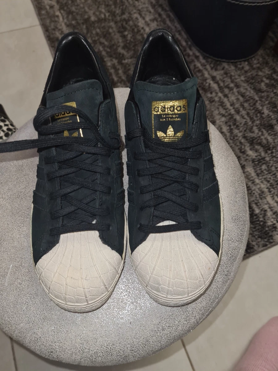 superstar black size 5