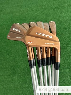 Cobra King Rickie Fowler RF Copper Forged MB Iron Set 4-P | eBay