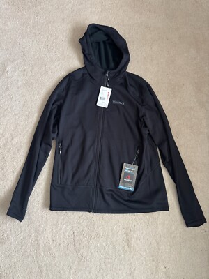 Marmot Olden Polartec Pro Hoody XL Black Active Outdoors Run Ski Zip Stretch