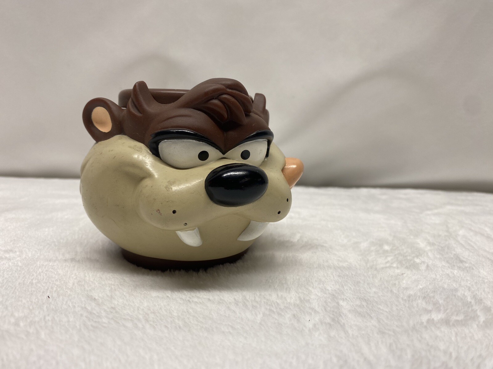 Vintage 1992 Warner Bros Looney Tunes 3D Mug Featuring Taz The Tasmanian Devil