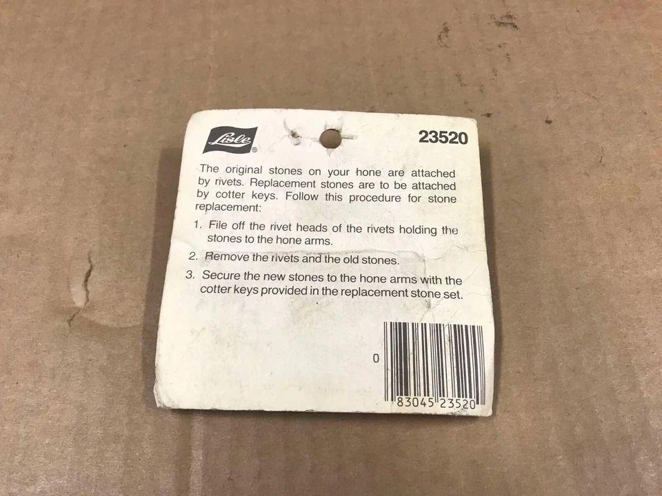 Nuevo juego de piedras de grano Lisle Standard 220 #23520 Foto 3 de 3