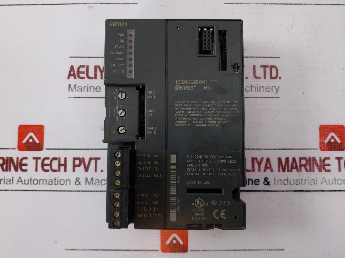 GE FANUC IC200GBI001-FF Interface Module A784262 544 | eBay