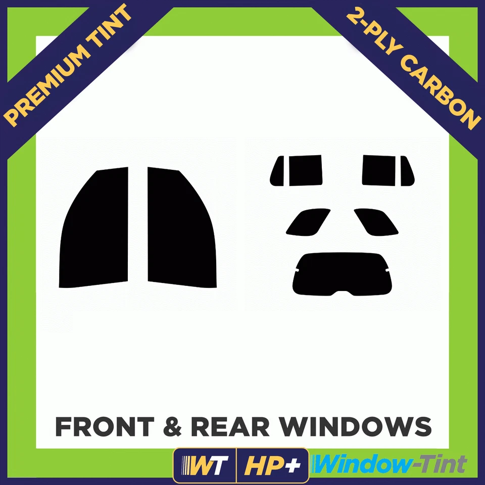 Tinte de ventana precortado de carbono para SAAB 9,7X 2005-2009 Full Premium 2 capas HP+ Foto 2 de 4
