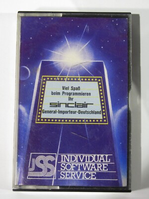 ISS SOFTWARE GAME CASSETTE ( LEER! ) FÜR SINCLAIR ZX 81 TIMEX 1000 VINTAGE