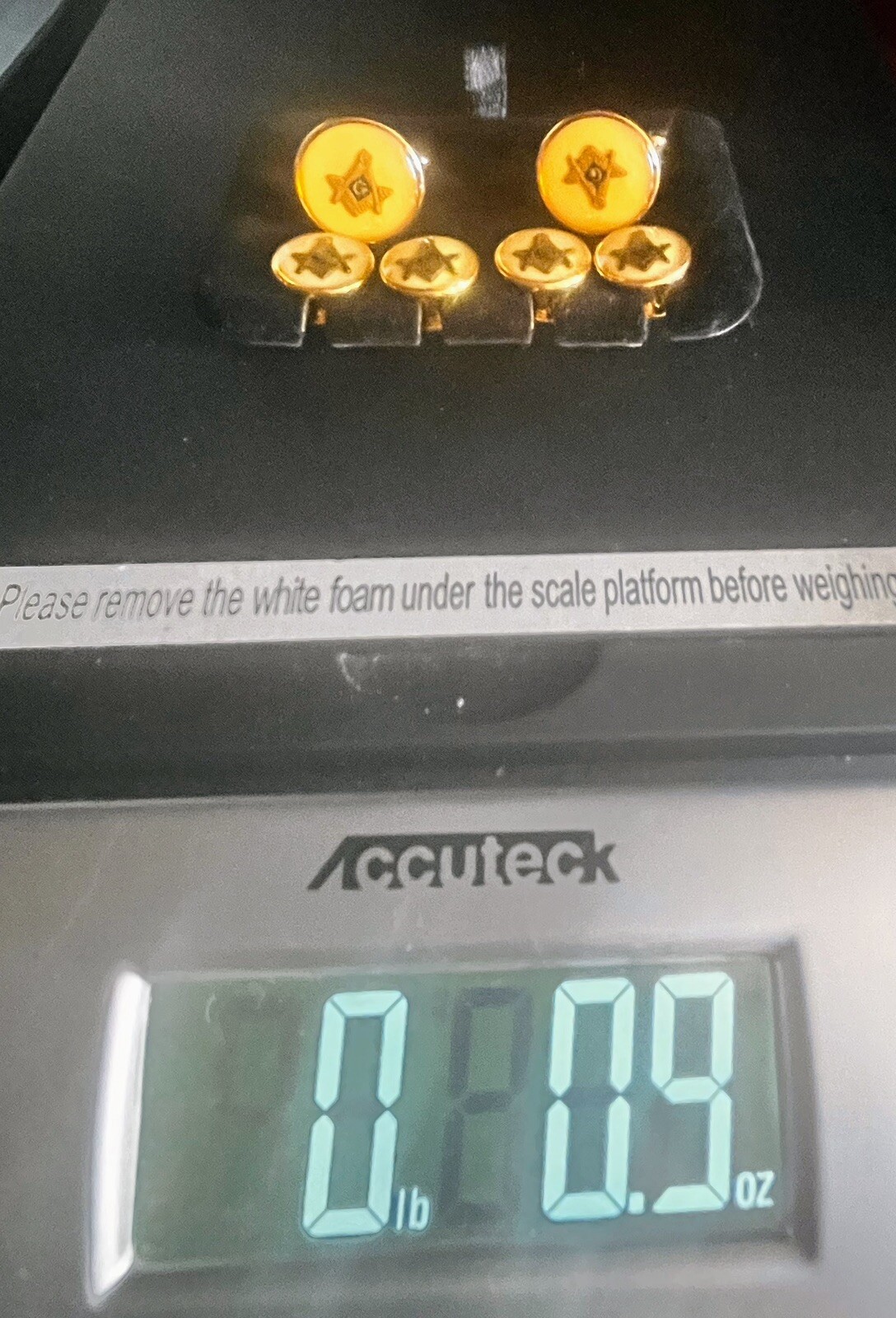 MASONIC Cufflink Set - image 3