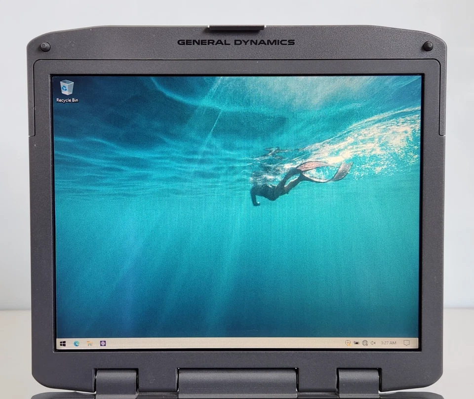 General Dynamics Itronix GD8000 Rugged Laptop, 1.8GHz 120GB SSD 8GB, BAD BATTERY - Image 3 of 4