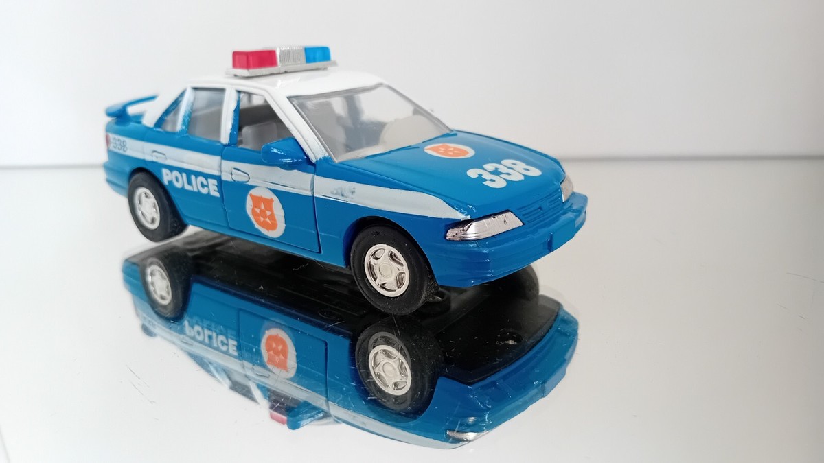Sseca Toy 1:33 Kia Sephia GLS Police #338 Excellent Plus Super