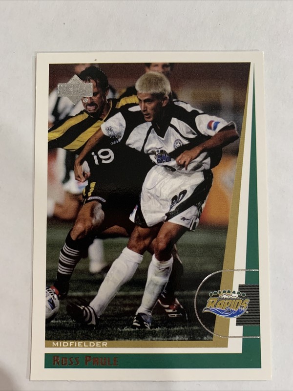 1999 Upper Deck MLS - Ross Paule, Colorado Rapids (Card #28) 