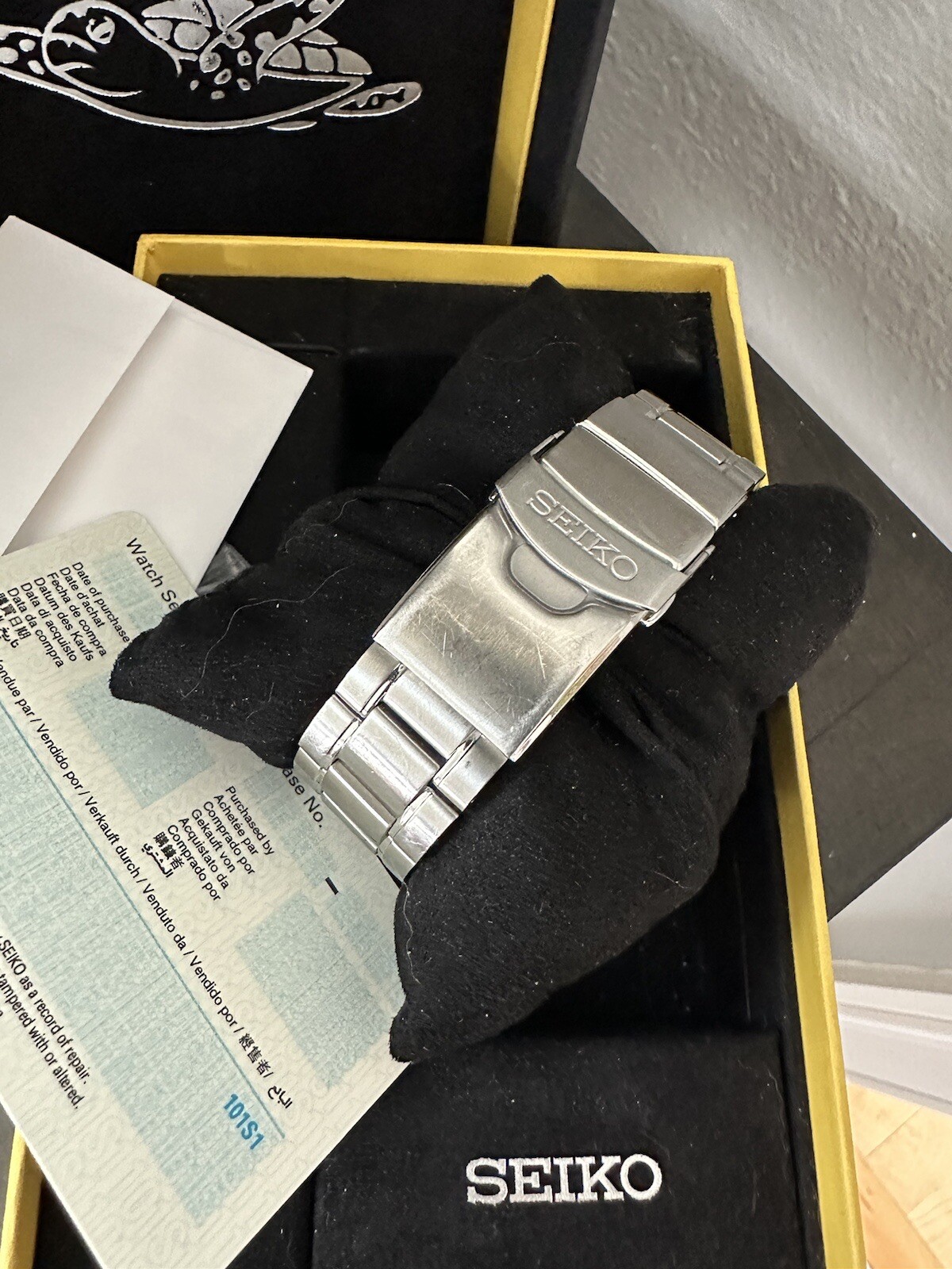 Seiko Shellebrate Prospex Special Edition Ocean Conservation Watch ~Box Papers - Image 6