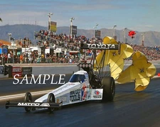ANTRON BROWN MATCO TOOLS TOP FUEL CAR CHUTES OUT 8X10 GLOSSY PHOTO #7E
