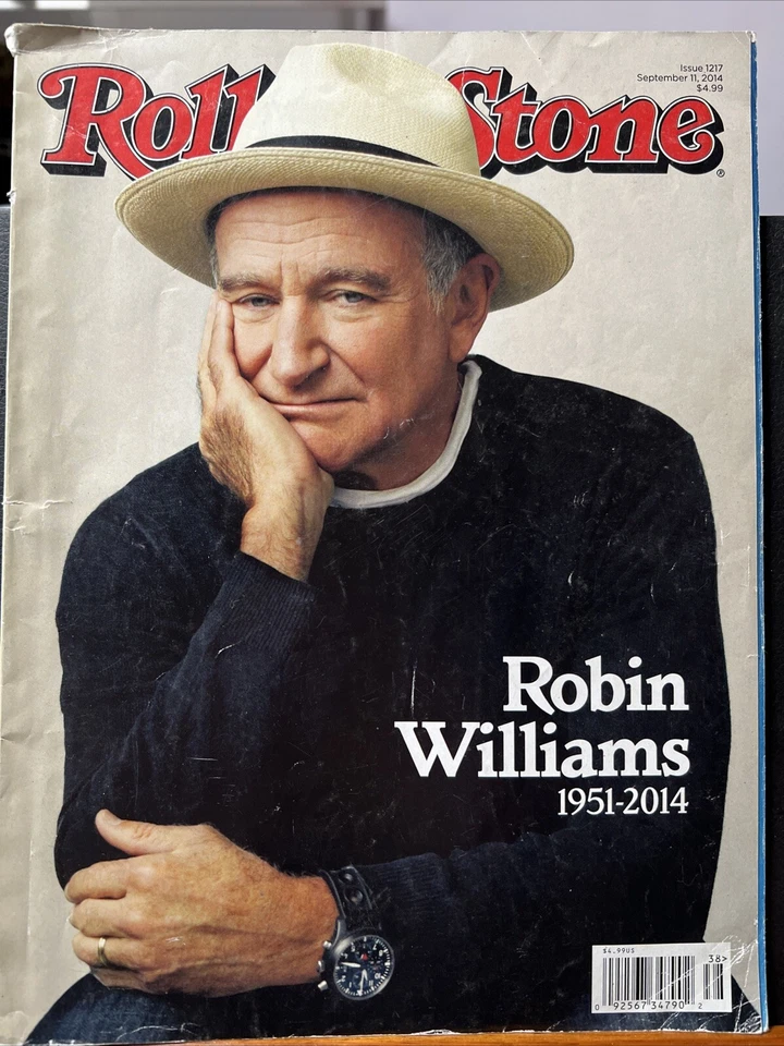 Rolling Stone Sept 11, 2014 - Robin Williams 1951-2014 Cover Rare Australian - Image 2 of 4