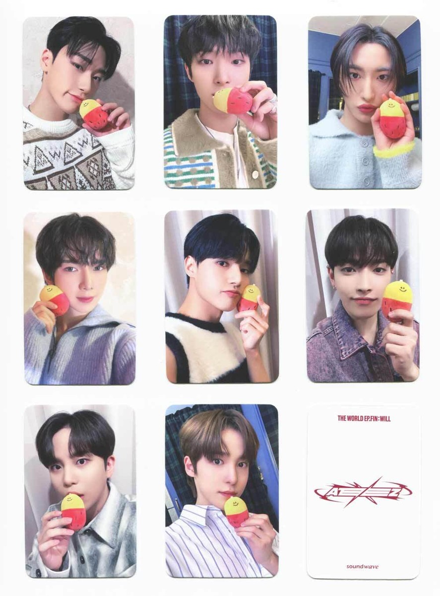 ATEEZ - THE WORLD EP.FIN : WILL [SOUNDWAVE] LUCKY DRAW OFFICIAL