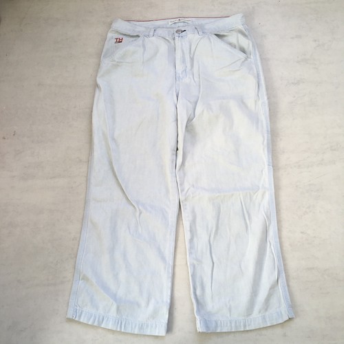 Jeans Tommy Hilfiger donna W32 L25 blu denim falegname relax vita alta - Foto 2 di 15