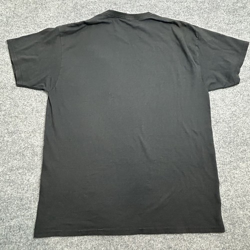 Grease Monkey Men's XL Black Pocket Short Sleeve T-Shirt Embroidered Logo - Picture 2 of 9