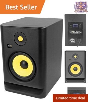 ROKIT7G4 7-Inch Bluetooth Studio Monitor with LCD Visual EQ - Ultimate Clarity