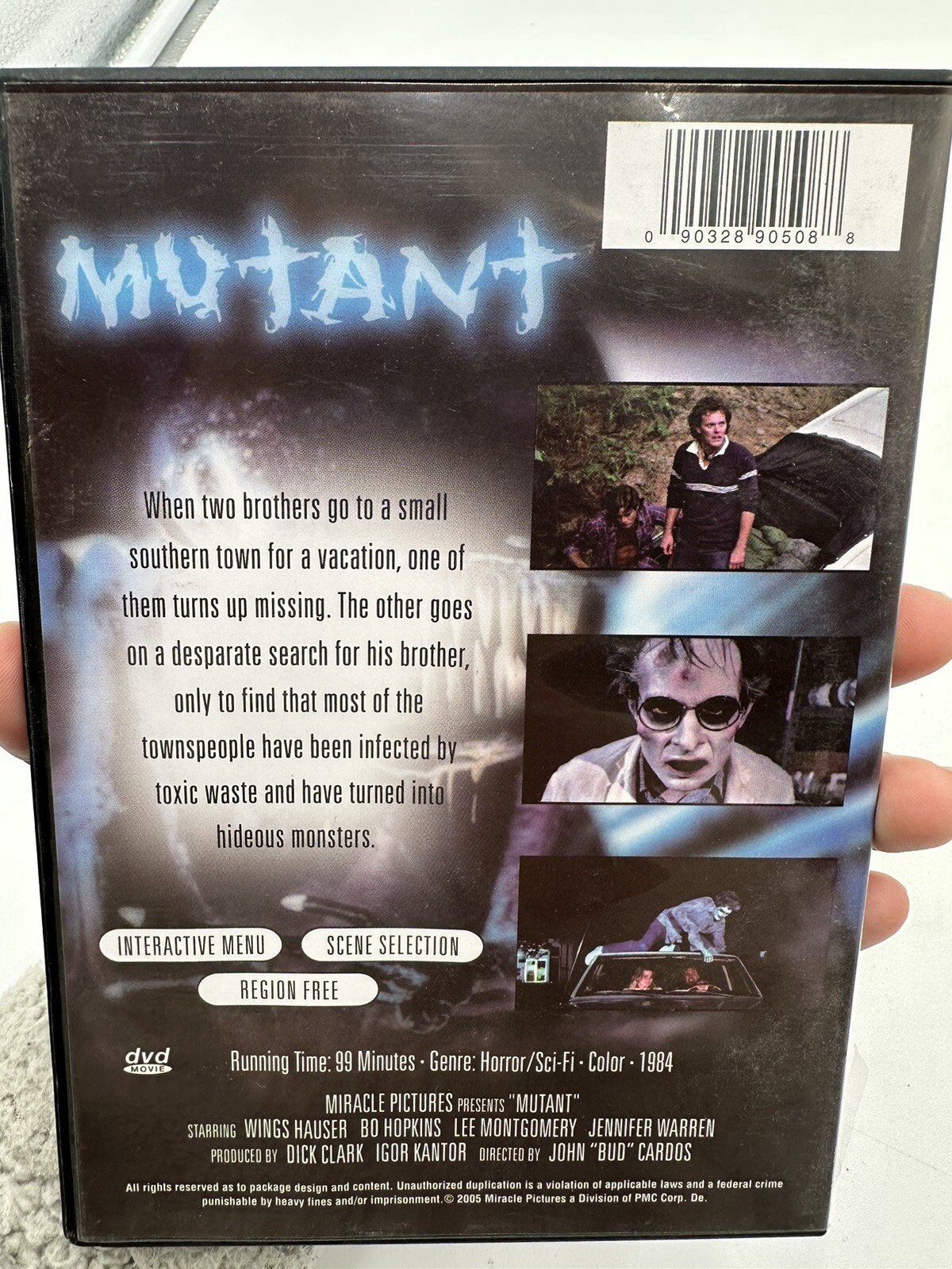 Mutant 1984 (Night Shadows) DVD BO HOPKINS Wings Hausner eBay