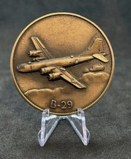 Seltene Jostens Medaille Boeing B-29 Superfortress 35. Jubil&auml;um Ehrenmedaille